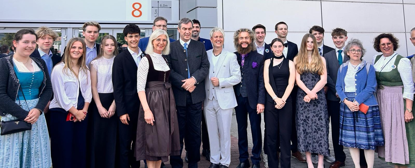 Gruppenfoto aus dem Egerland